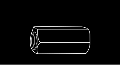 bolts-COUPLER LONG NUT